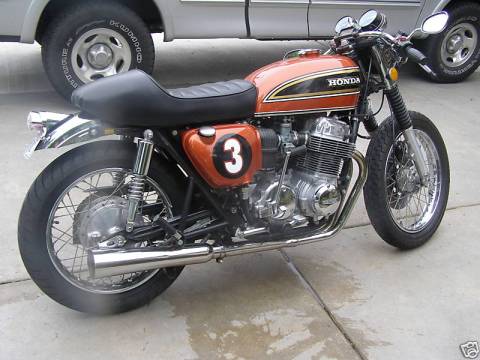 cb750 cafe racer. 1975 Honda CB750 Cafe Racer 01